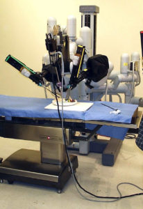 Robot Da Vinci in chirurgia robotica