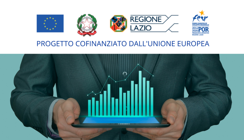 Il progetto, cofinanziato dall'Unione Europea, è realizzato con il contributo del Fondo Europeo di Sviluppo Regionale - Programma Operativo Regionale del Lazio.